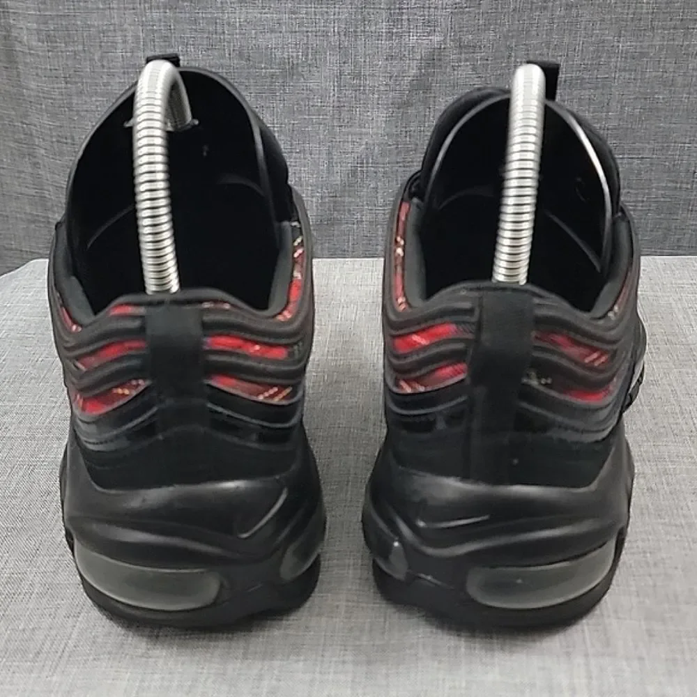 Nike Air Max 97 SE Tartan Black, Red AV8220-001 Women's 7.5